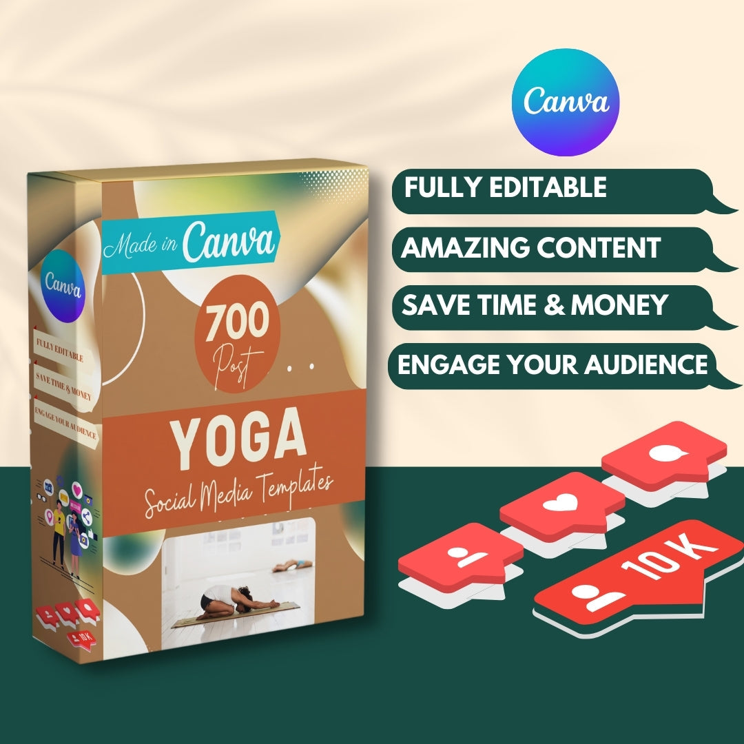 Yoga Social Media Templates