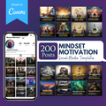 Mindset &amp; Motivation Social Media Templates