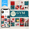 Gym Social Media Templates