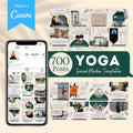 Yoga Social Media Templates