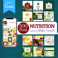 Nutrition Social Media Templates
