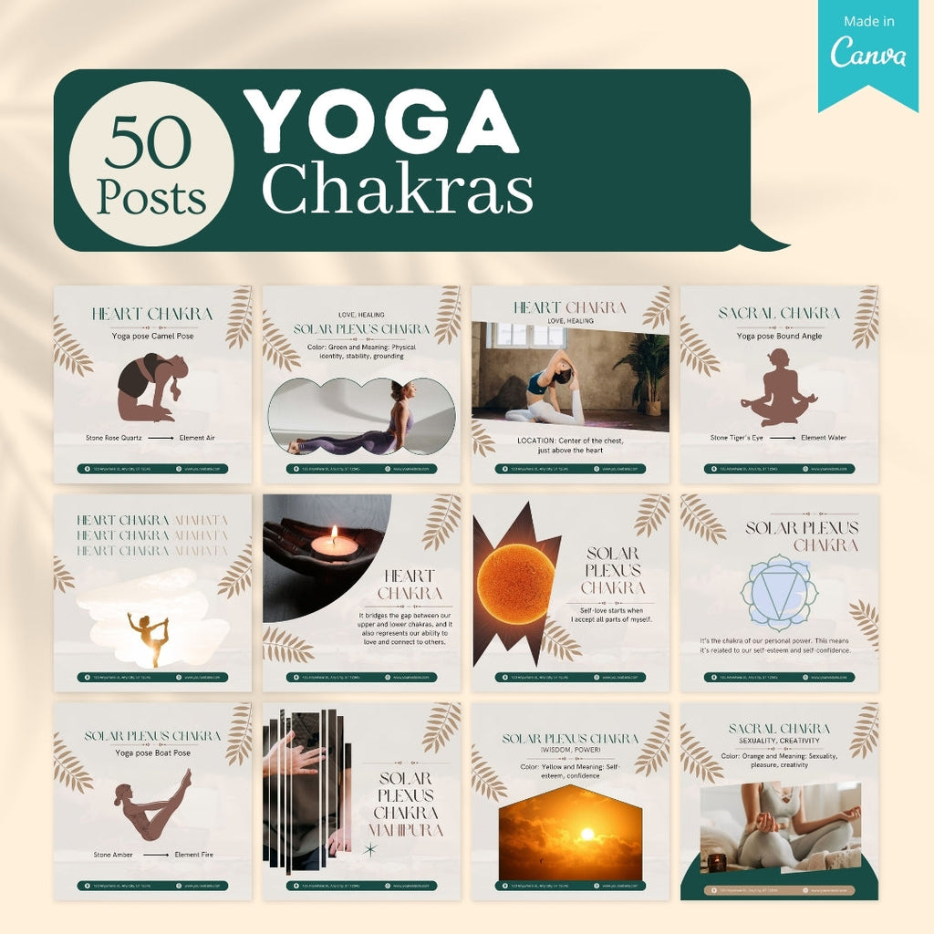 Yoga Social Media Templates