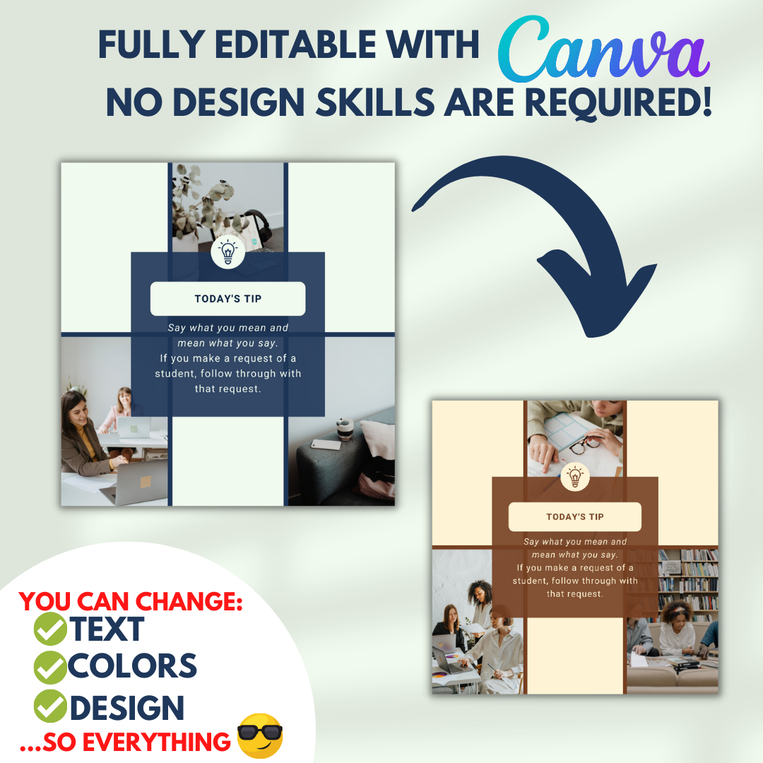 Education Social Media Templates