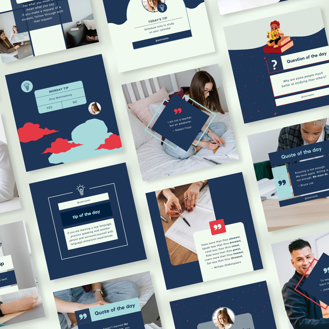 Education Social Media Templates